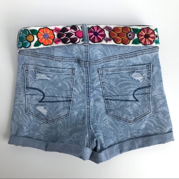 Boho Festival Embroidered Floral Belt - Picture 2 of 9